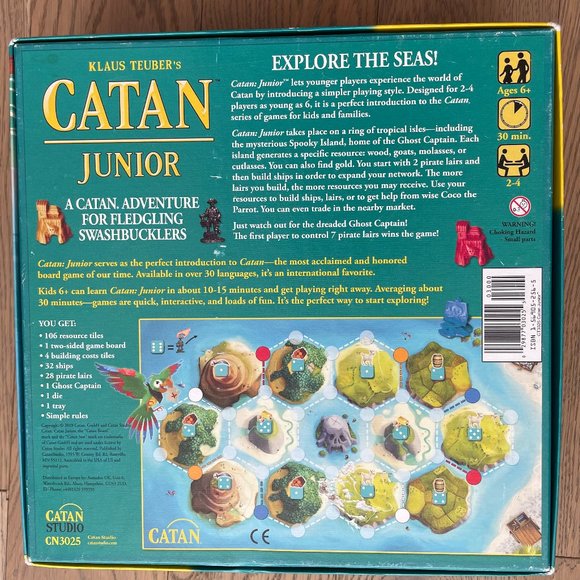 CATAN Junior Board Game - Picture 2 of 7